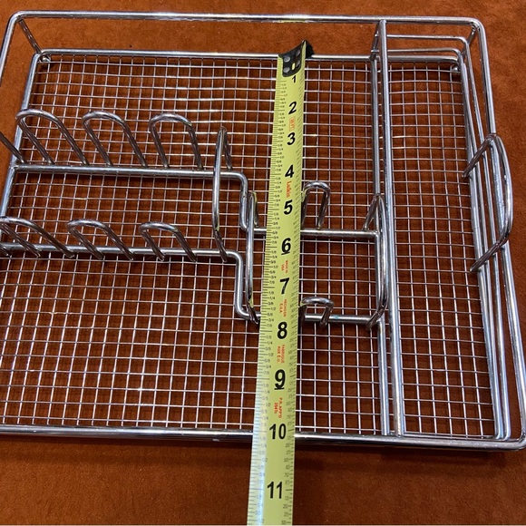 Metal Utensil Organizer Silverware Caddy Napkin Cutlery Cup Plate Holder Camping - Picture 3 of 5